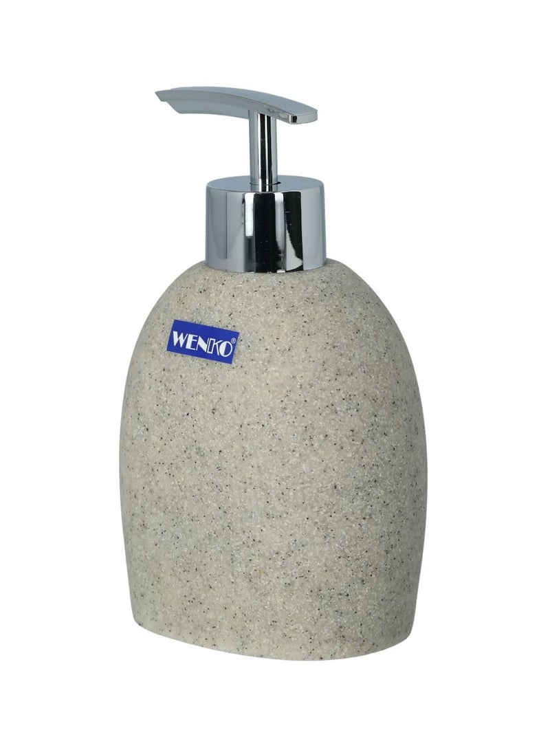 وينكو موزع الصابون باللون الرمادي الفاتح والفضي - Image 3