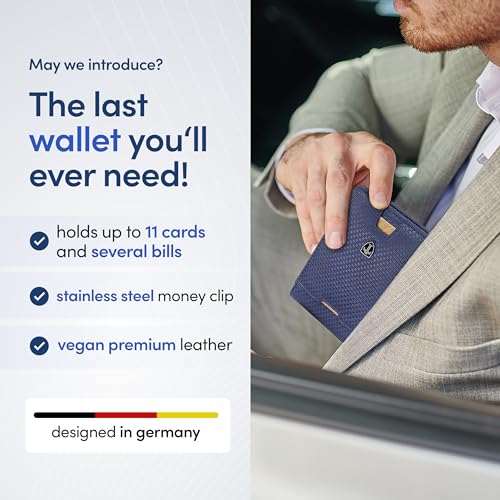 TRAVANDO Mens Wallet with Money Clip AUSTIN RFID Blocking Bifold Credit Card Holder for Men with Gift Box - Image 2