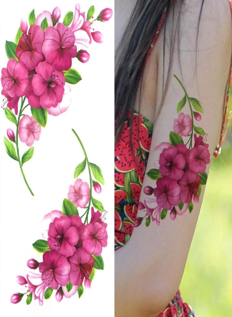 تاتو مؤقت قبلي أسود هندي للنساء والفتيات توتم عقرب وزغف تاتو لاصق مزيف سوار تاتو لصق