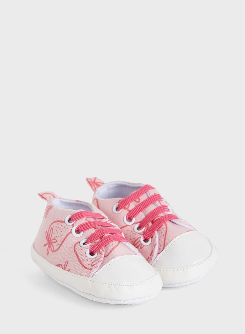 lily and jack Infant Essential Bodysuit & Trousers With Sneakers