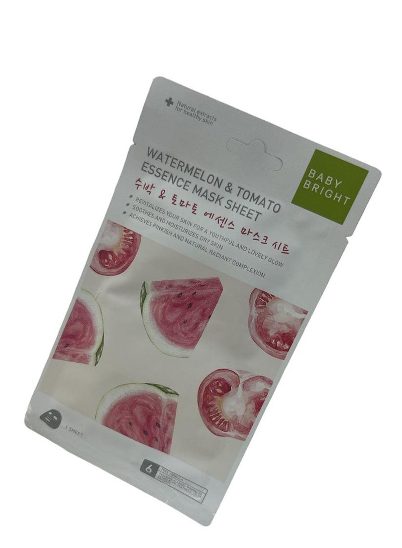 Banxeer Baby Brite Watermelon Facial Mask