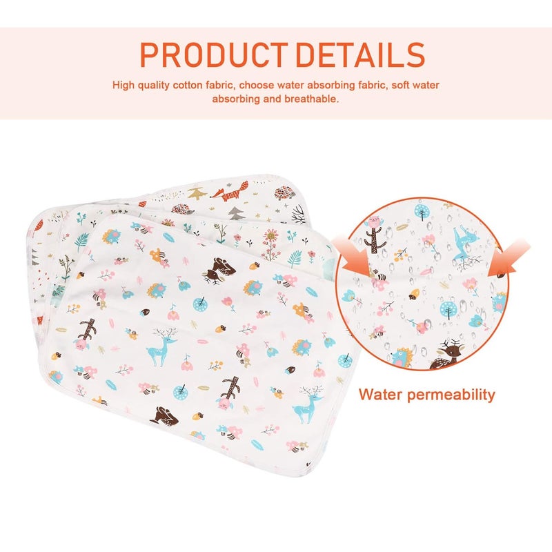 TOYANDONA Baby Diaper Changing Pad  3pcs Changing Mat for Newborns  Infants - Image 4