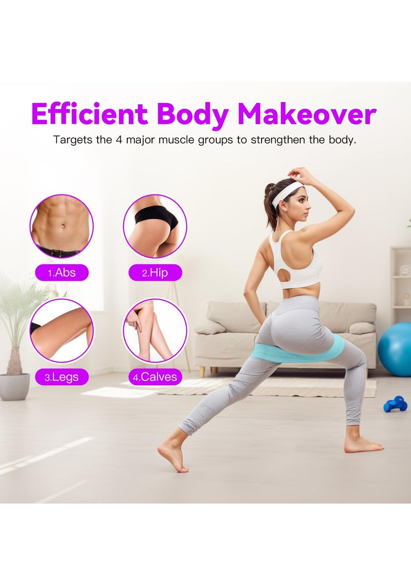 Cuken Resistance Bands for Exercise, Exercise band for Sport Workout Elastic band,Non Slip Stretching Bands - Image 4