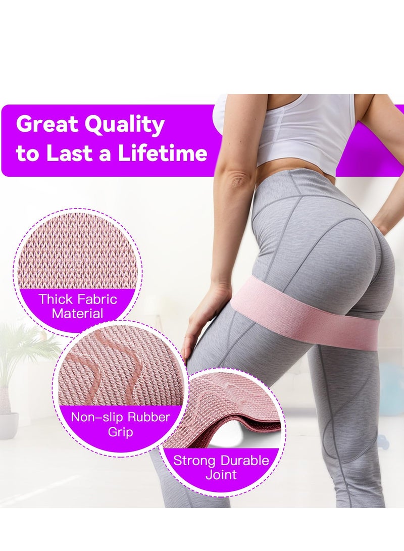 Cuken Resistance Bands for Exercise, Exercise band for Sport Workout Elastic band,Non Slip Stretching Bands - Image 5