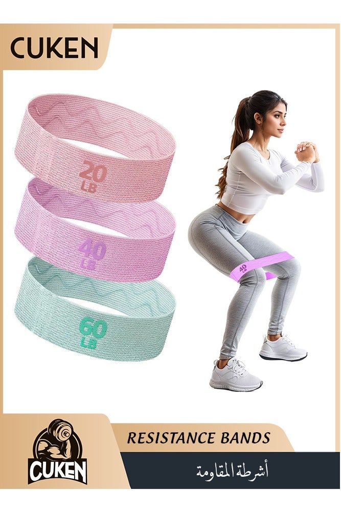 Cuken Resistance Bands for Exercise, Exercise band for Sport Workout Elastic band,Non Slip Stretching Bands - Image 1