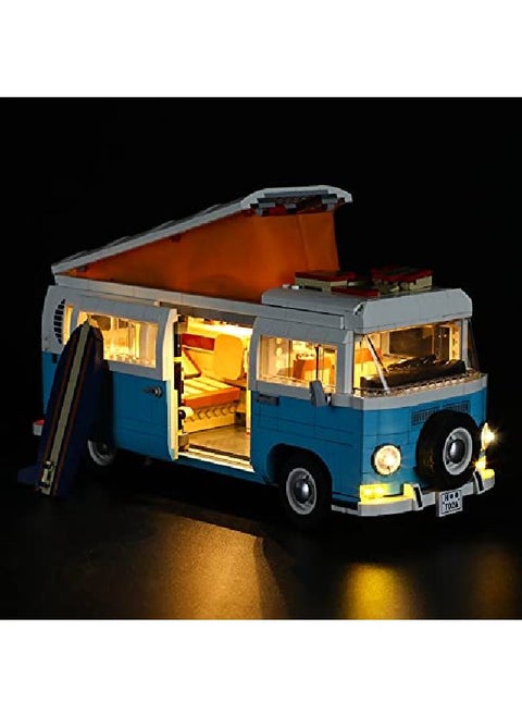 Led Lighting Kit For T2 Camper Van Compatible With Lego 10279 Building Blocks Model Not Include The Lego Set