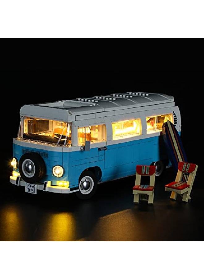 BRIKSMAX - Led Lighting Kit For T2 Camper Van Compatible With Lego 10279 Building Blocks Model Not Include The Lego Set - Image 1