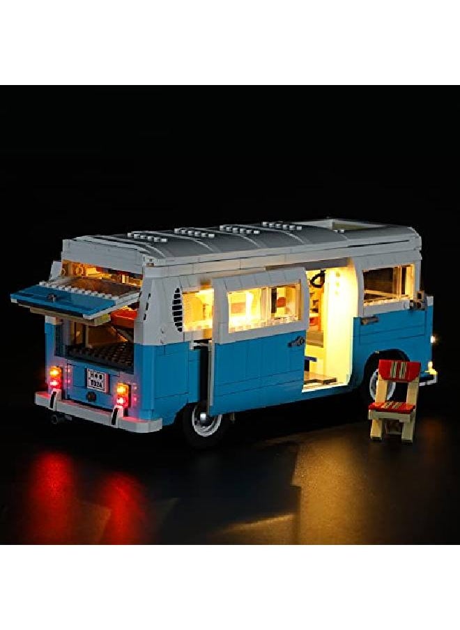 BRIKSMAX - Led Lighting Kit For T2 Camper Van Compatible With Lego 10279 Building Blocks Model Not Include The Lego Set - Image 1