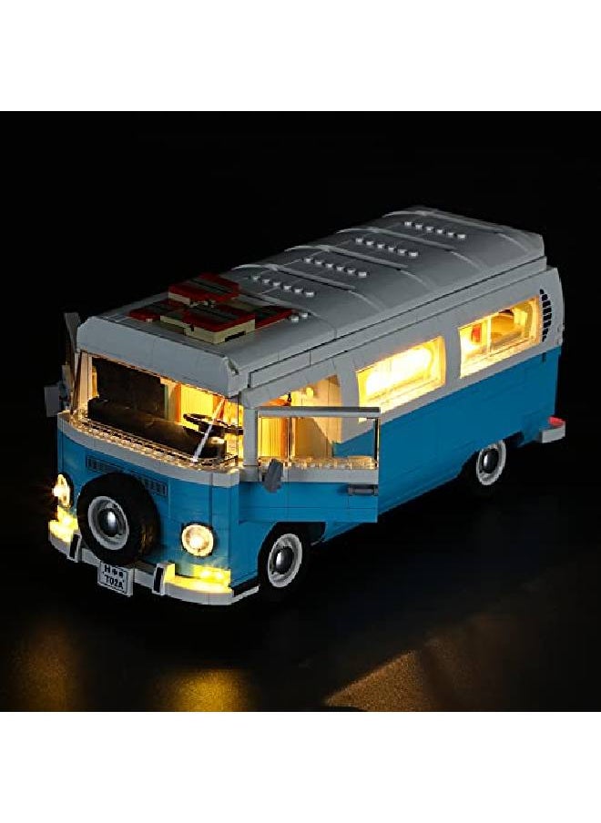 BRIKSMAX - Led Lighting Kit For T2 Camper Van Compatible With Lego 10279 Building Blocks Model Not Include The Lego Set - Image 1