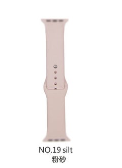 Apple Watch Band 41mm 40mm 38mm Soft Silicone Sport Band Replacement Wrist Strap Compatible for iWatch Apple Watch Series 7/SE/6/5/4/3/2/1,Nike+,Sport,Edition