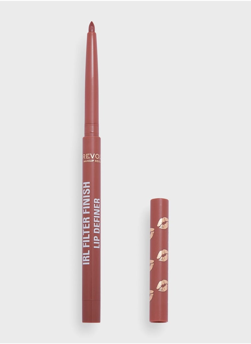 REVOLUTION Irl Filter Finish Lip Definer Frappuccino Nude  - Image 1