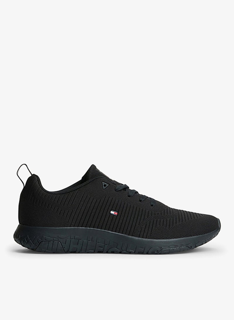 TOMMY HILFIGER Signature Knitted Trainers - Image 1