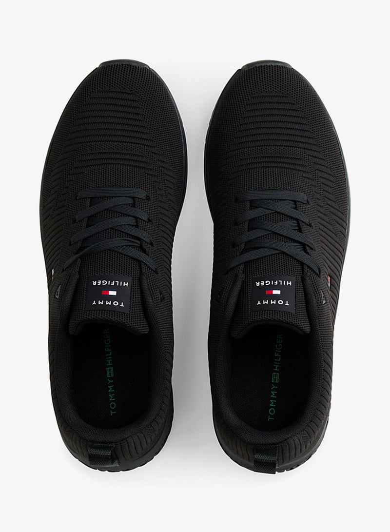 TOMMY HILFIGER Signature Knitted Trainers - Image 3