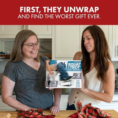 Prank Pack Prank-O Squat & Trot – Funniest Prank Gift Box | Hilarious Empty Gag Gift for White Elephant & Christmas 2025 | Funny Gift Box for Coworkers, Friends & Men Who Have Everything, As Seen on Shark Tank - Image 5