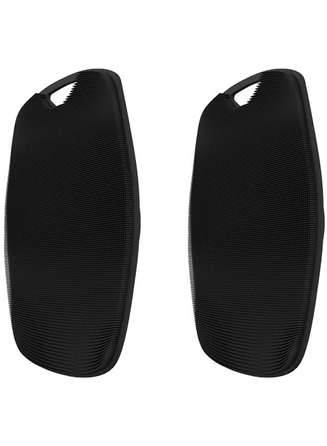 manscaped Premium Silicone Scrubber for Nourishing, Cleaning u0026 Exfoliating Your Skin - Lather Boosting Bristles with Ergonomic No-Slip Handle, Long-Lasting u0026 Easy to Clean (2-Pack) - Image 1