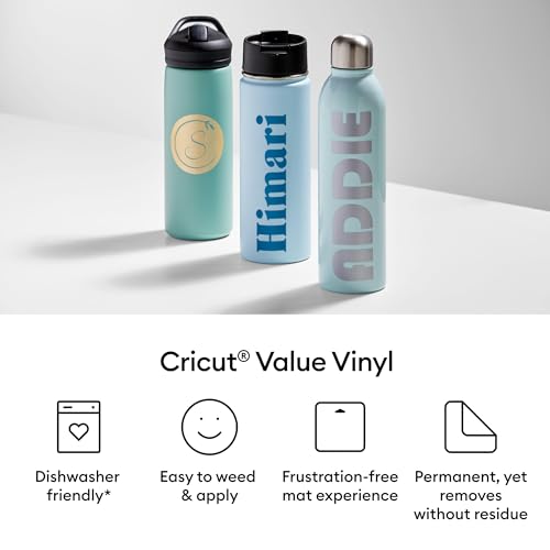 Cricut® Value Permanent Vinyl, White (12 in x 10 ft) - Image 4