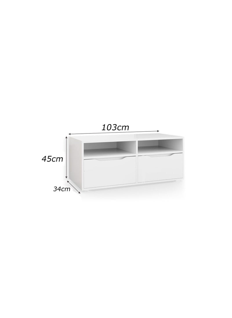 Furniture Store - ModernTV unit - Height 45 cm - Width 103 cm - Depth 34 cm, from Furniture Store. - Image 1
