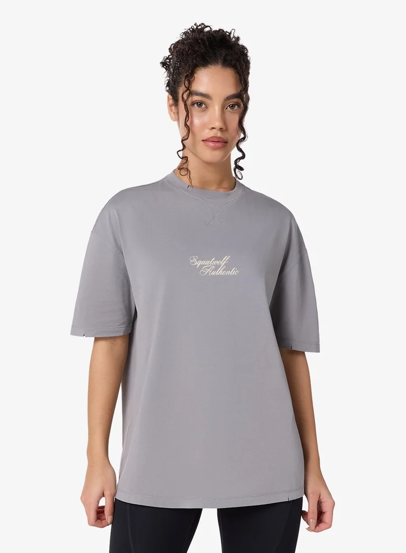 SQUATWOLF Authentic Oversized Graphic Tee