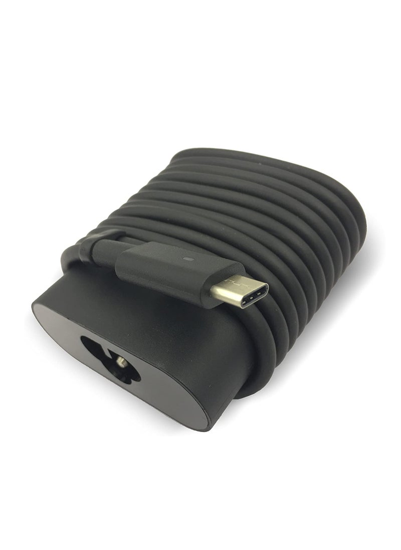 JSBazar New 30W USB-C(Type C) AC Replacement Adapter, Power Supply Replacement Charger for Dell XPS12(9250),Dell Latitude 7275 5175 Venue 8 (5855)  - Image 1