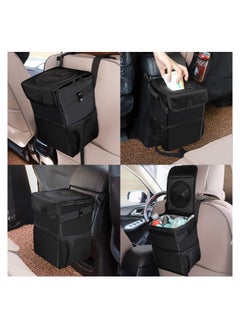 Car Trash Cans With Lid Multipurpose Garbage Bag And 3 Storage Pockets - pzsku/ZBD37E09DA0B51E917398Z/45/_/1693389160/d1fe0285-3cbe-44a5-b6ca-c7e54ce32702