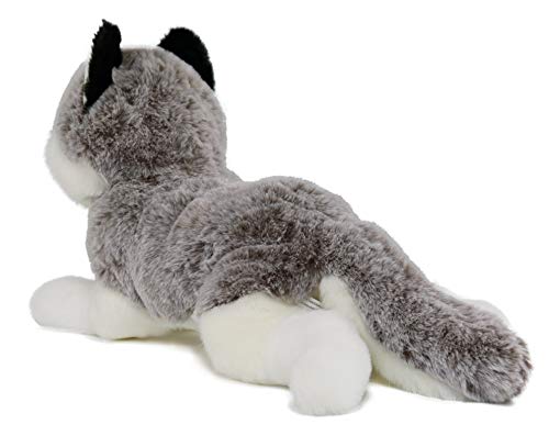 Ice King Bear Lifelike Siberian Husky Stuffed Animal - Plush Toy - 13 Inches Length (Original) - Image 4