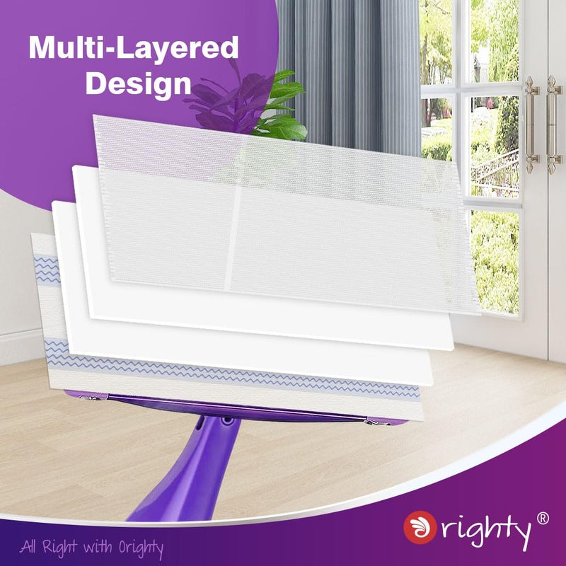 Orighty Dry Mop Pads Refill Compatible with Swiffer WetJet  Multi-Layer Mopping Pads  Multi Surface WetJet Hardwood Floor Cleaner Spray Mop Pads Refills  48 Count - Image 4