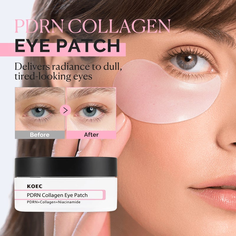 Koec Collagen Pdrn Eye Mask 60Pcs Niacinamide Hydrating Moisturizing Nourishing Eye Mask Sale - Image 4