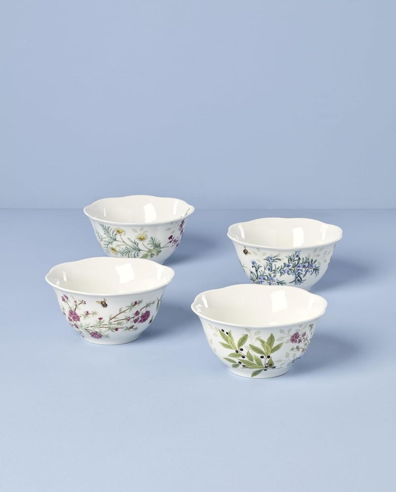 Lenox 897796 Butterfly Meadow Herbs Rice Bowls Set Of 4 - Image 3