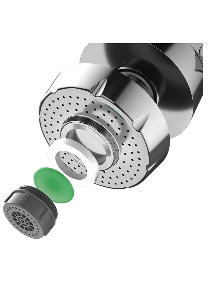 360 Degree Swivel Kitchen Faucet Sprayer Head Replacement Water Efficient Solution for Bathroom and Kitchen - Image 3