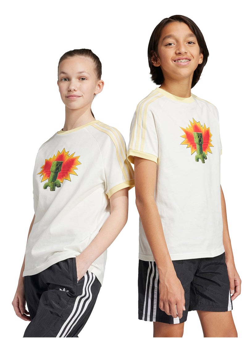 Adidas Kids Minecraft Graphic T-Shirt  - Image 1