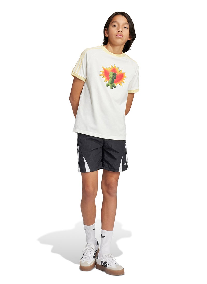 Adidas Kids Minecraft Graphic T-Shirt  - Image 5
