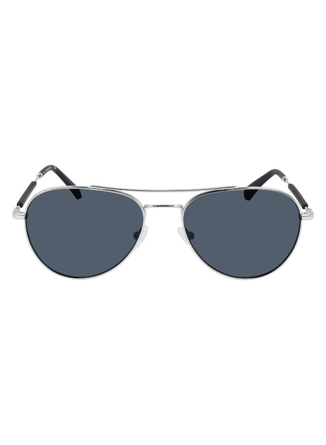 Calvin Klein Jeans FULL RIM METAL CALVIN KLEIN JEANS SUN CKJ20109S N 5618 (045) SHINY SILVER - Image 3