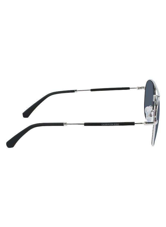 Calvin Klein Jeans FULL RIM METAL CALVIN KLEIN JEANS SUN CKJ20109S N 5618 (045) SHINY SILVER - Image 4