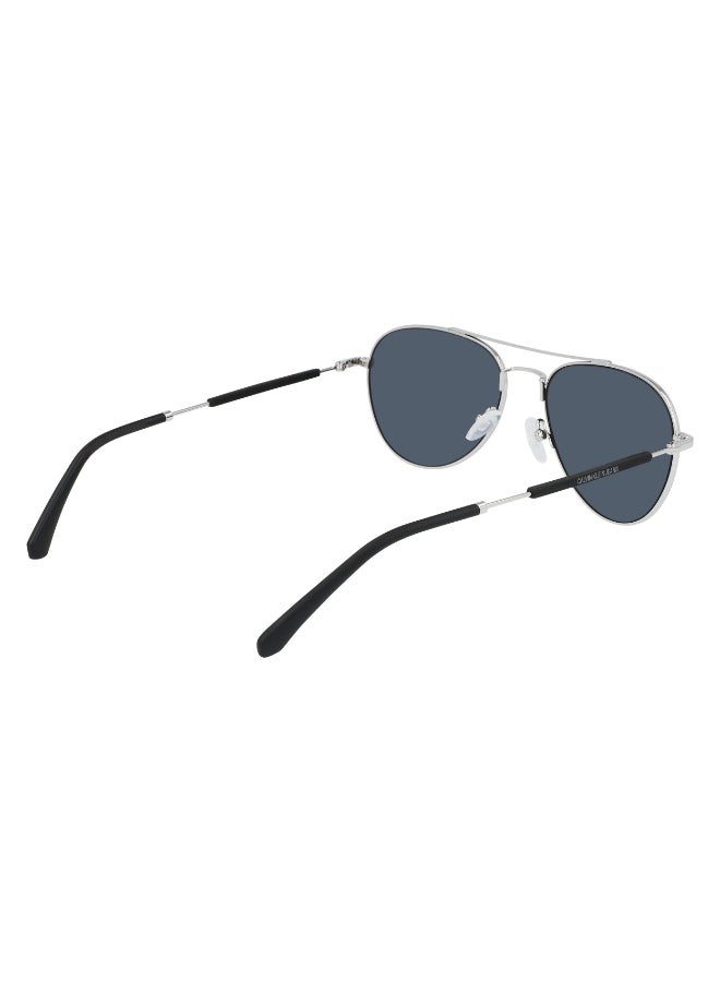 Calvin Klein Jeans FULL RIM METAL CALVIN KLEIN JEANS SUN CKJ20109S N 5618 (045) SHINY SILVER - Image 5