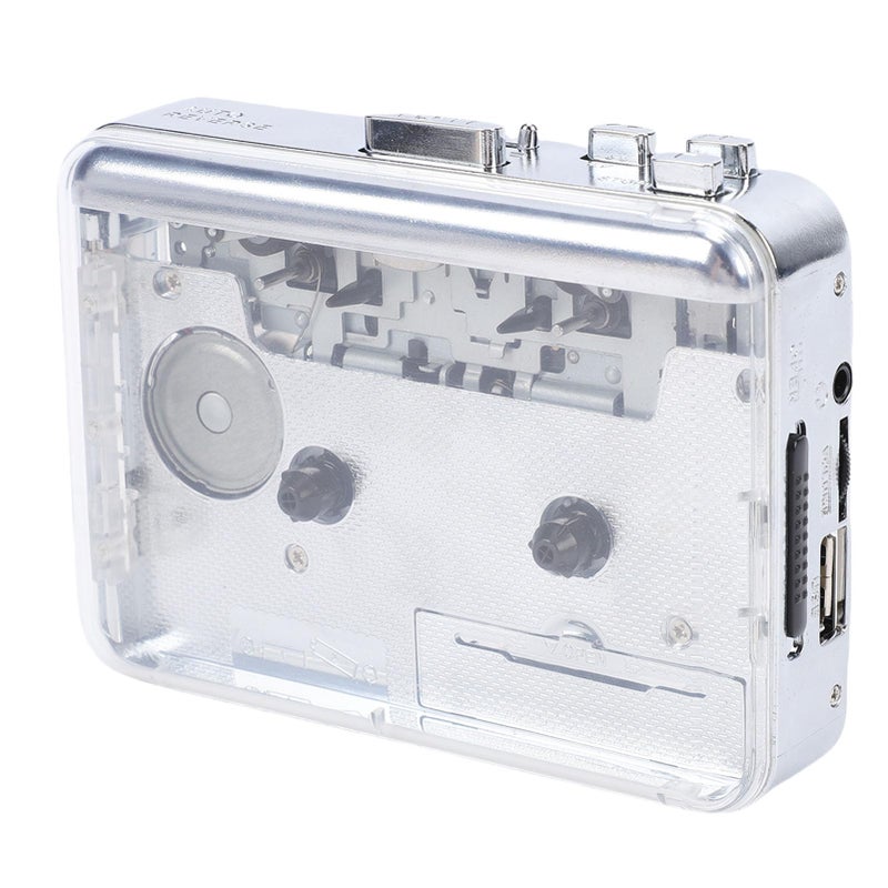 مشغل كاسيت محمول مع سماعات رأس يدعم وحدة ذاكرة فلاش USB ومحول MP3 - Image 5