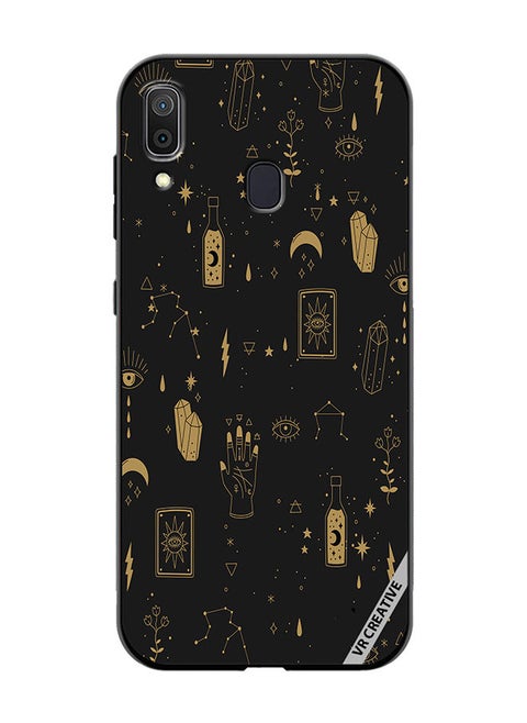 Protective Case Cover For Samsung Galaxy A30 Abstract Design Multicolour