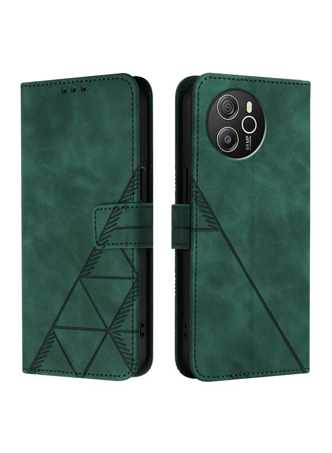 اس-توب جراب هاتف Blackview Shark 8 Crossbody من الجلد المنقوش ثلاثي الأبعاد - Image 2