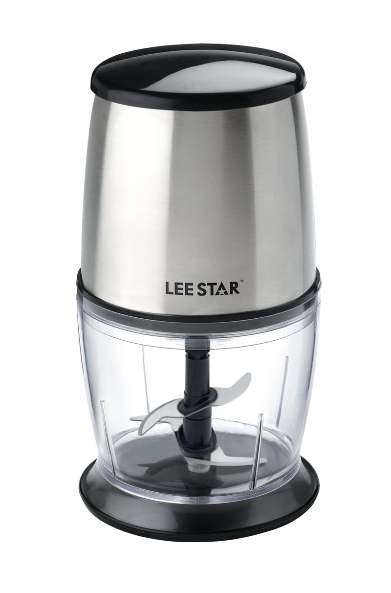 Lee Star electric Chopper with Stainless Steel Housing, Multi Skill Chopping Blade, Whisking Blade, Pure Copper Motor, 250 watts, Bowl Capacity 700 ml, Chop, Mince, Puree, Dice, Whisk,LE-801 - Image 1