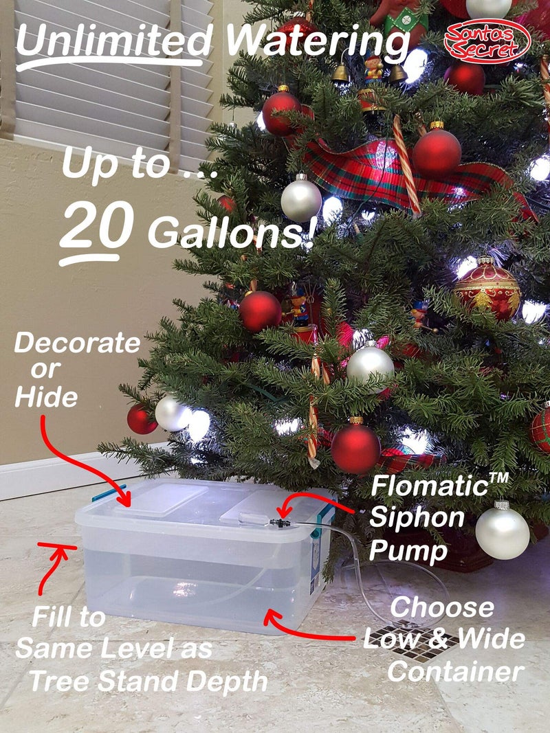 Santas Secretâ“‡ Unlimited - DIY Automatic Watering System for Large Christmas Trees | New 2021 Model | Made in USA - Image 2