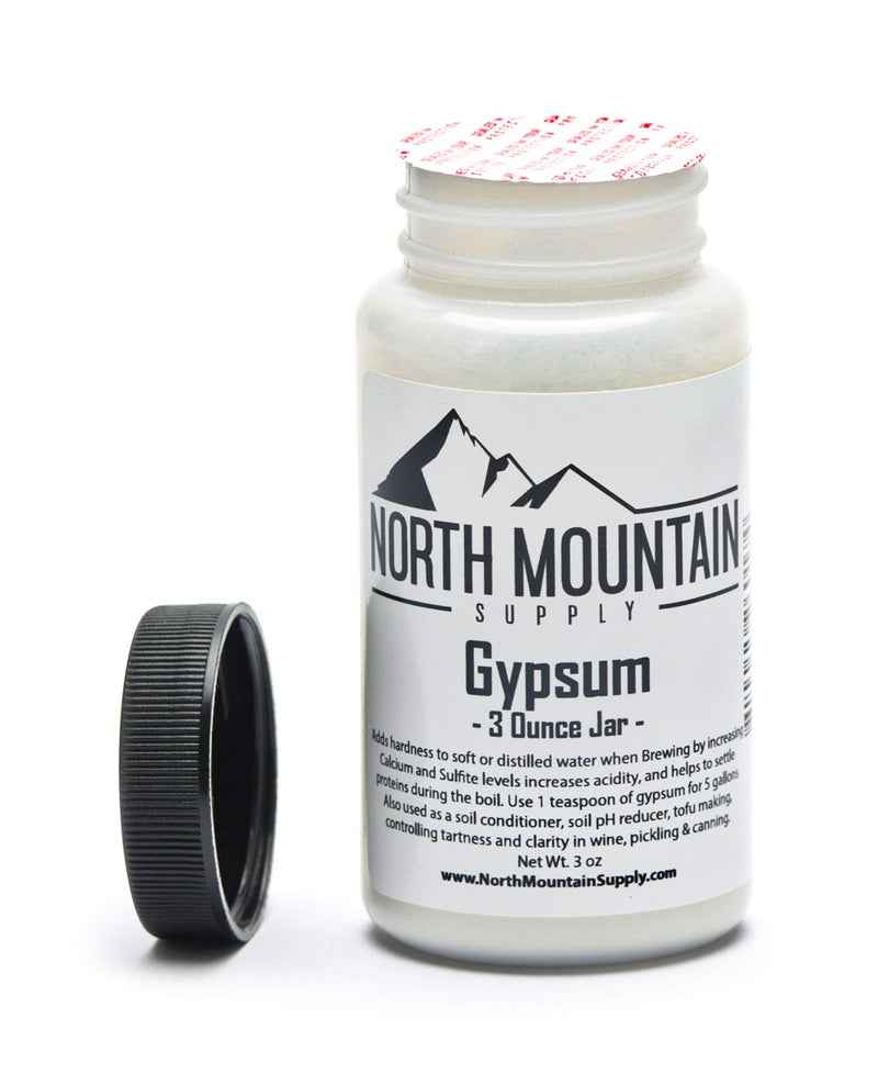 North Mountain Supply - GY-3oz Food Grade Calcium Sulfate (Gypsum) (3 Ounces) - Image 2