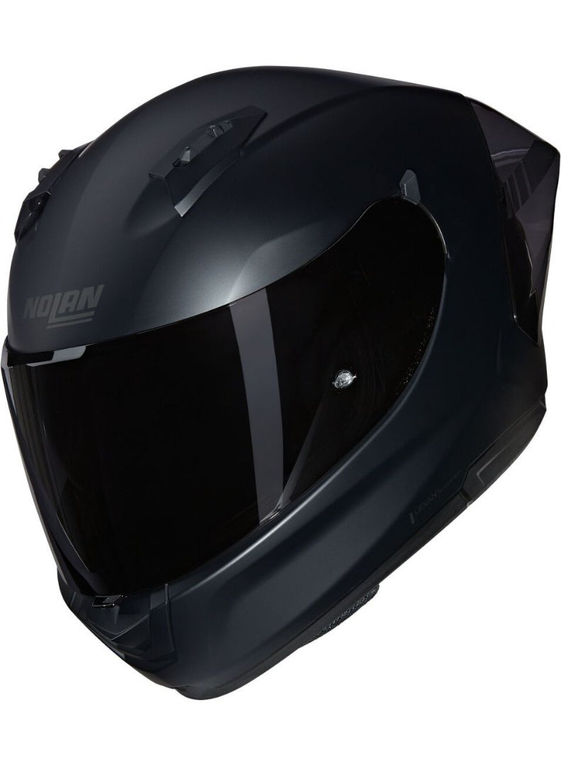 Nolan N60-6 SPORT DARK EDITION FLAT BLACK Helmet - Image 1