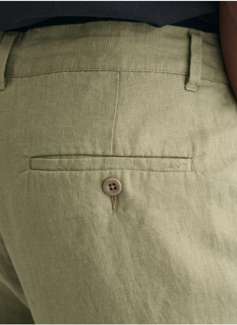 GANT Gant Relaxed Fit Linen Drawstring Pants