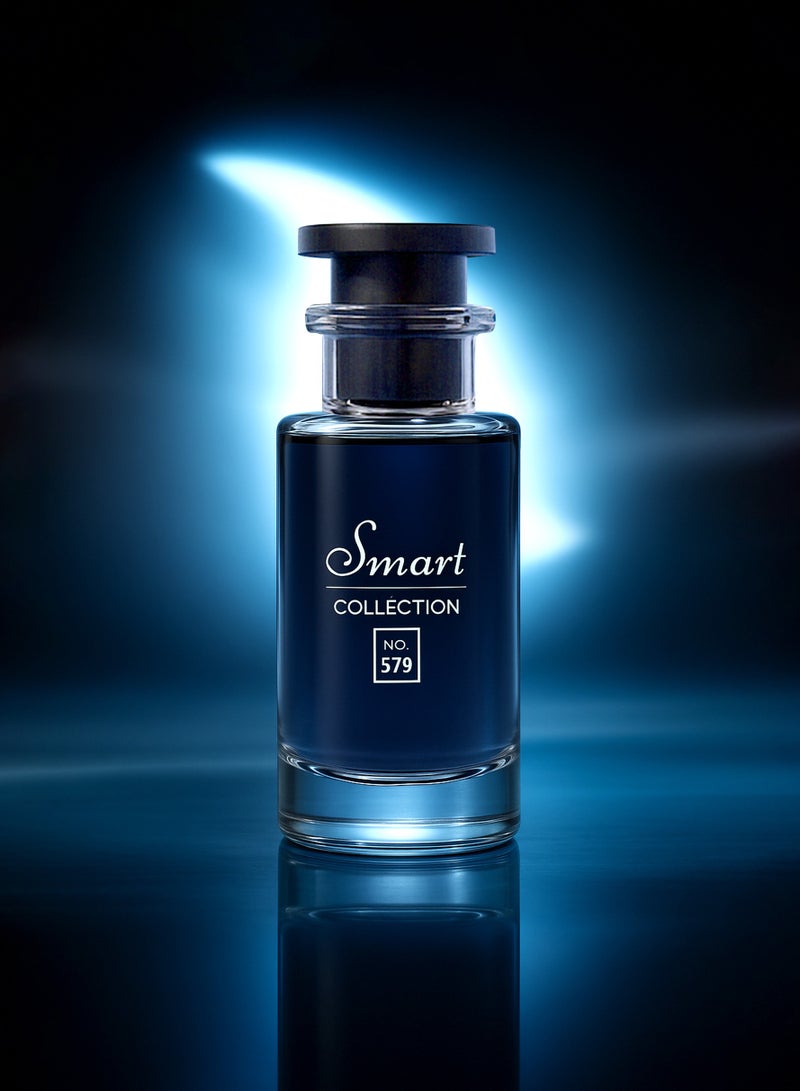سمارت كولكشن  مجموعة عطور ذكية للجنسين رقم ٥٧٩ | عطر للرجال والنساء برائحة الخشب والورد والعنبر والعود الحار | أفضل عطر يدوم طويلًا للرجال والنساء - Image 3