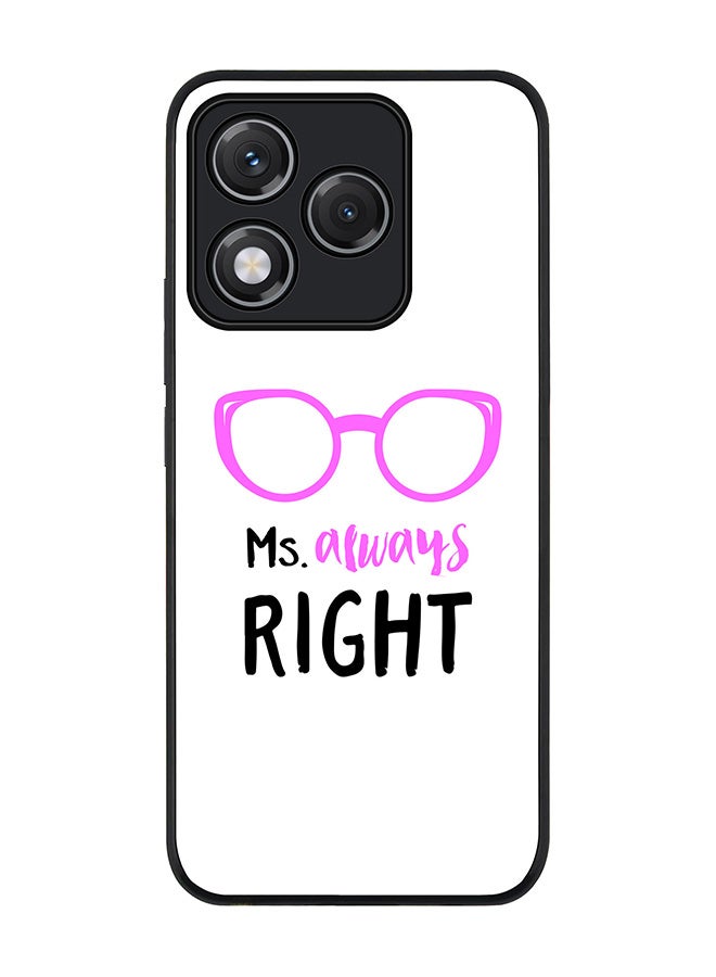 Stylizedd For Honor 400 Lite Case,Slim fit Camera Protection, Shockproof Thin Phone cover  - Ms. Always Right