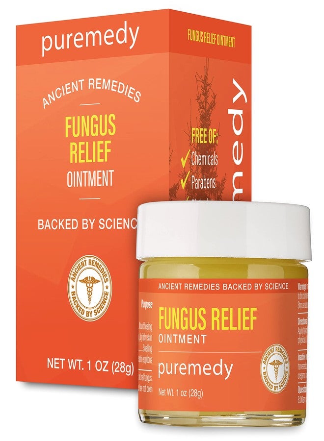 Puremedy مرهم بيورميدي لعلاج الفطريات - مرهم طبيعي بالكامل يخفف أعراض فطريات الجلد، فطريات الأظافر، قدم الرياضي وقوباء الأطفال - 1 أونصة (عبوة من 1) - Image 1