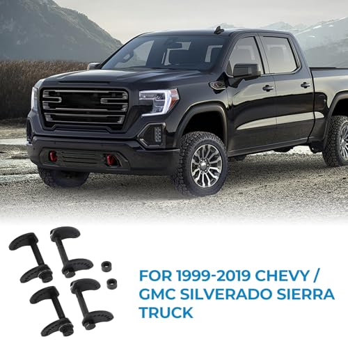 Foruly Frouly Arm Alignment Cams, Cam Bolts Kit for 99-18 Chevy Silverado Sierra Silverado 1500 2500 3500 HD - Image 2