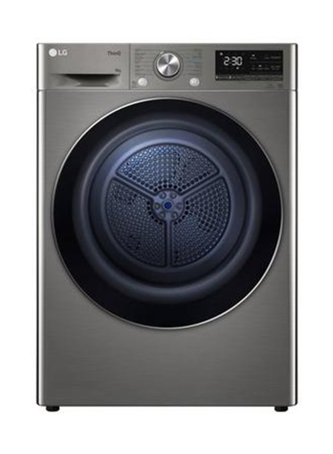 LG Dual Inverter Heat Pump Dryer 9 kg RH90V9PV8W Platinum - Image 1