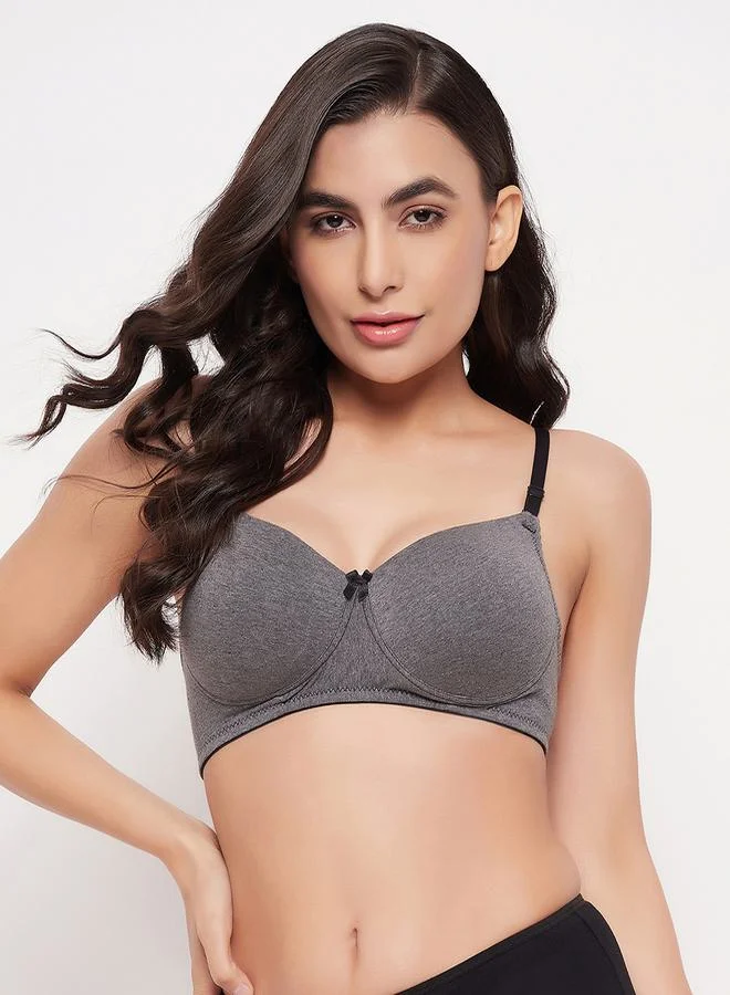 Clovia Padded Non-Wired Full Cup Multiway T-Shirt Bra by Styli