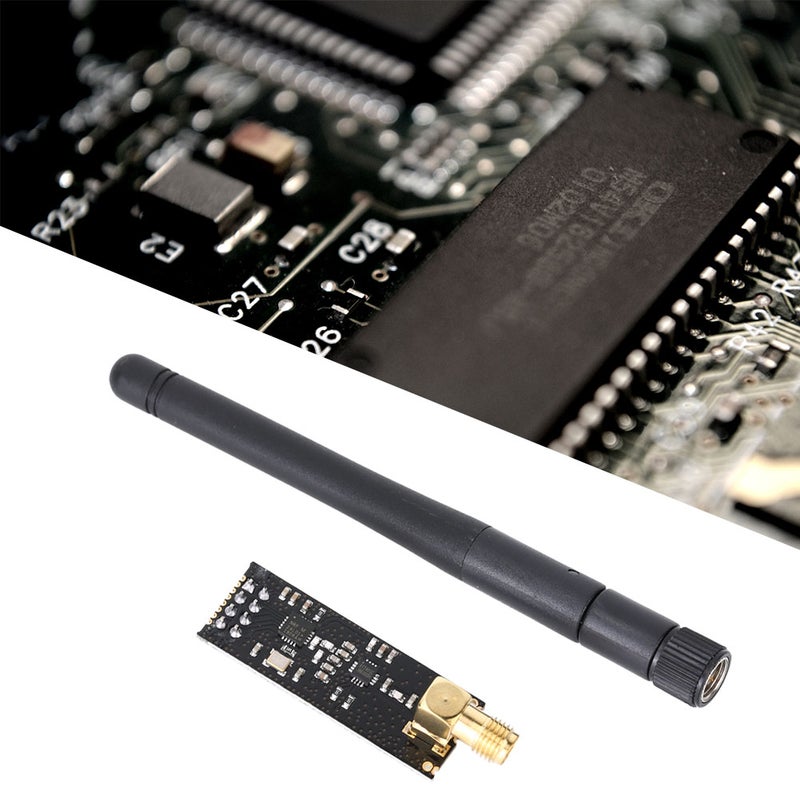 2.4G NRF24L01+PA+LNA 1100m Wireless Transceiver Communication Module with SMA Antenna - Image 3
