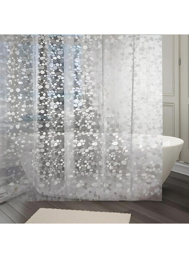 Kuber Industries 0.20mm PVC Shower/AC Curtain|Water Proof Transparent Curtain|Eyelet Rings, Curtain 9 Feet - Image 2